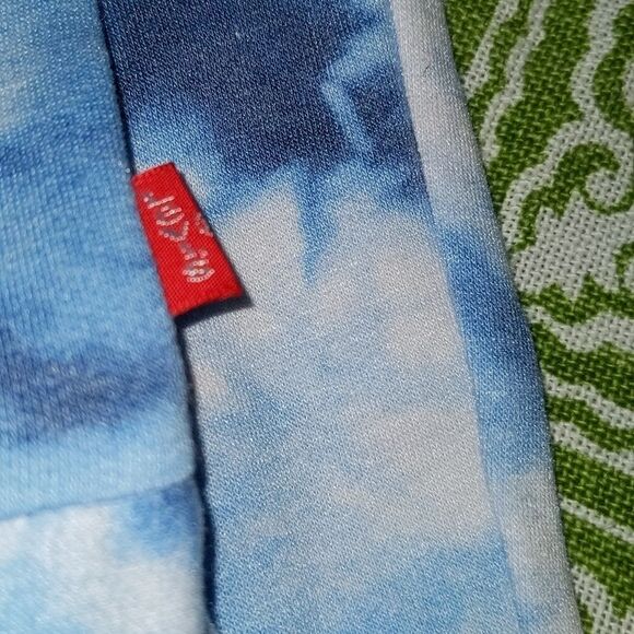 Levi's blue tie dye 2 piece‎ matching sweat suit size 10/12 - Picture 6 of 8
